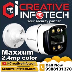 Maxxum 2.4 Mp Night Color Bullet Cctv Camera