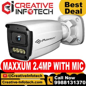 Maxxum 2.4 Mp Night Color Bullet Cctv Camera