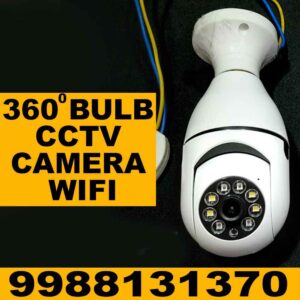 Bulb CCTV camera 360 WIFI  2MP