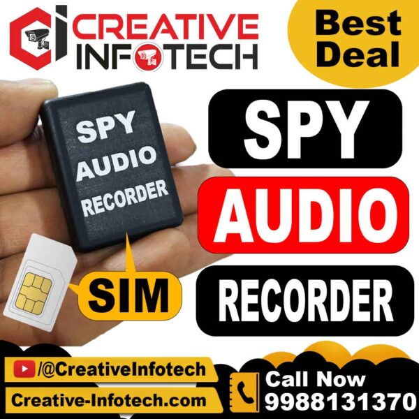 SPY AUDIO RECORDER BUG - CREATIVE INFOTECH LUDHIANA
