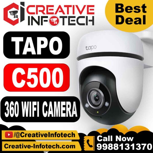 TP LINK TAPO C500 PTZ 360 WIFI CAMERA OUTDOOR