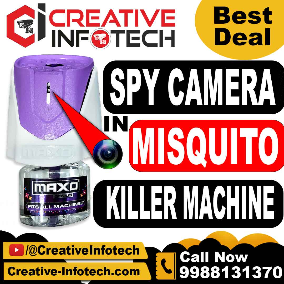 Spy hidden camera in mosquito killer machine