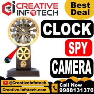 SPY Camera ANTIQUE Wall Clock – CREATIVE INFOTECH LUDHIANA