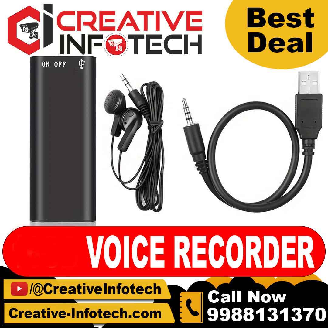Spy Voice Audio Recorder CREATIVE INFOTECH LUDHIANA
