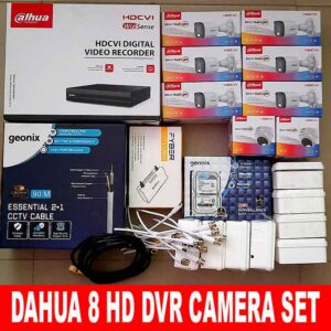 DAHUA 2mp Night Color 8 DVR Camera Set