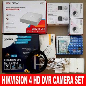 HIKVISION 2mp Night Color 4 DVR Camera Set