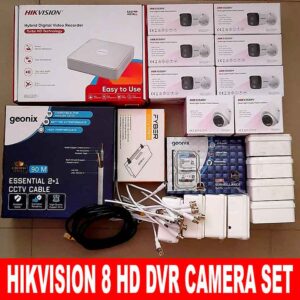 HIKVISION 2mp Night Color 8 DVR Camera Set
